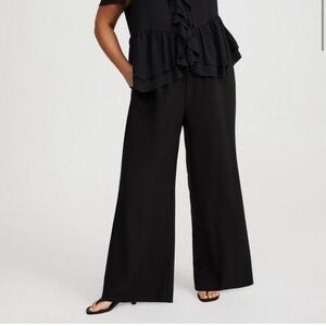 Torrid Black Wide-Leg Pants